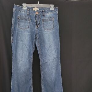 CAbi Farrah Women's Blue Flare Jeans